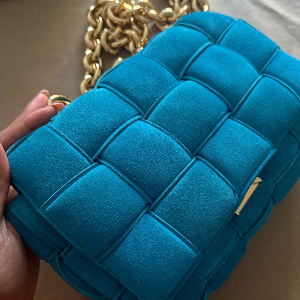 Bottega Velvet Cassette bag